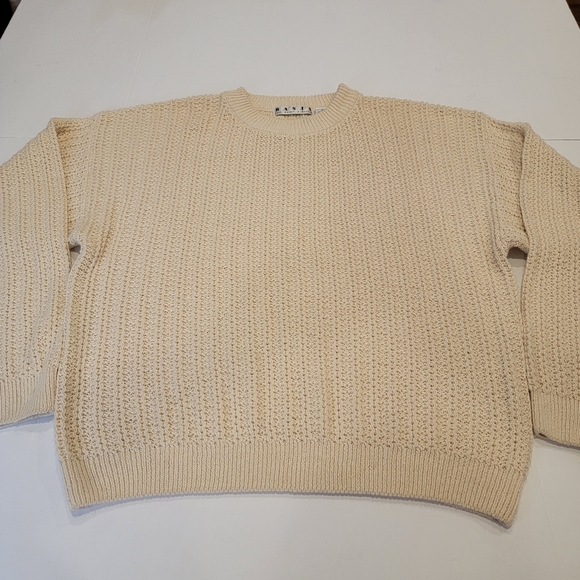 Fenn Wright & Manson Basix Vintage Sweater Size Large Oversized Drop Shoulder - Picture 4 of 14